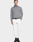 Wool and cashmere crewneck sweater