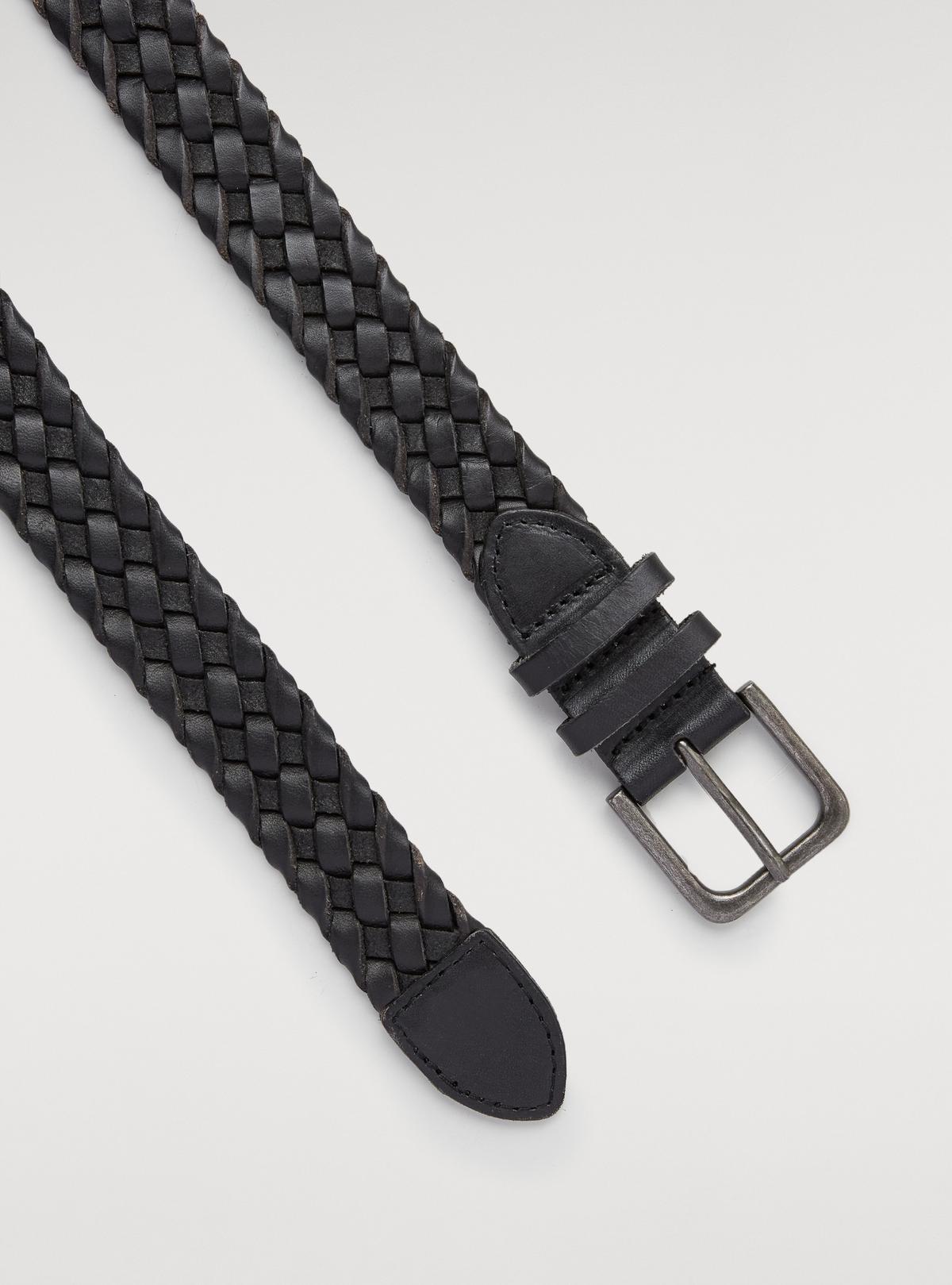 Cintura Intrecciata in Pelle